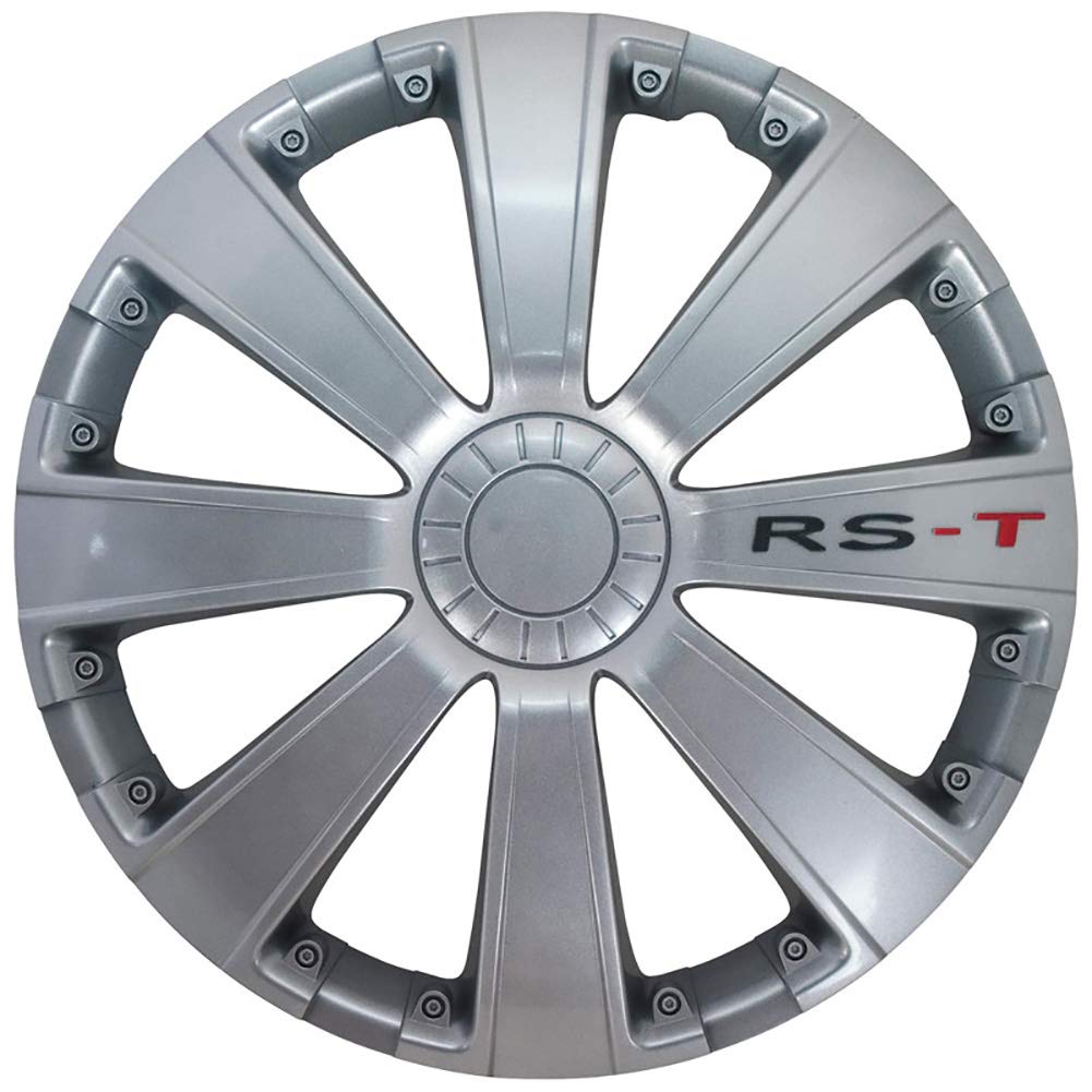 AUTO-STYLE Satz Radzierblenden RS-T 15-Zoll Silber Silber 15-Zoll, Silber 15-Zoll
