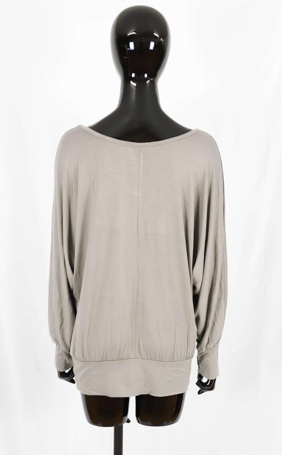 Van Der Rich ® - T-Shirt Raffinierte Einfachheit T-Shirt Einfarbig - Damen M Ml-beige, M Ml-beige