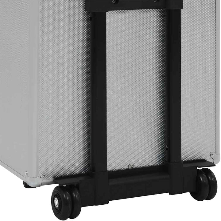 vidaXL Kosmetikkoffer mit 4 Etagen Ablagen Beauty Case Schminkkoffer Friseurkoffer Schmuckkoffer Tro