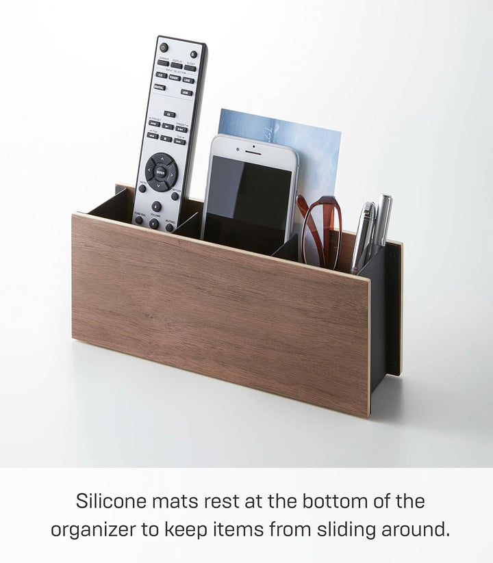 Pen & Remote Rack - Rin - brown Schwarz, Schwarz