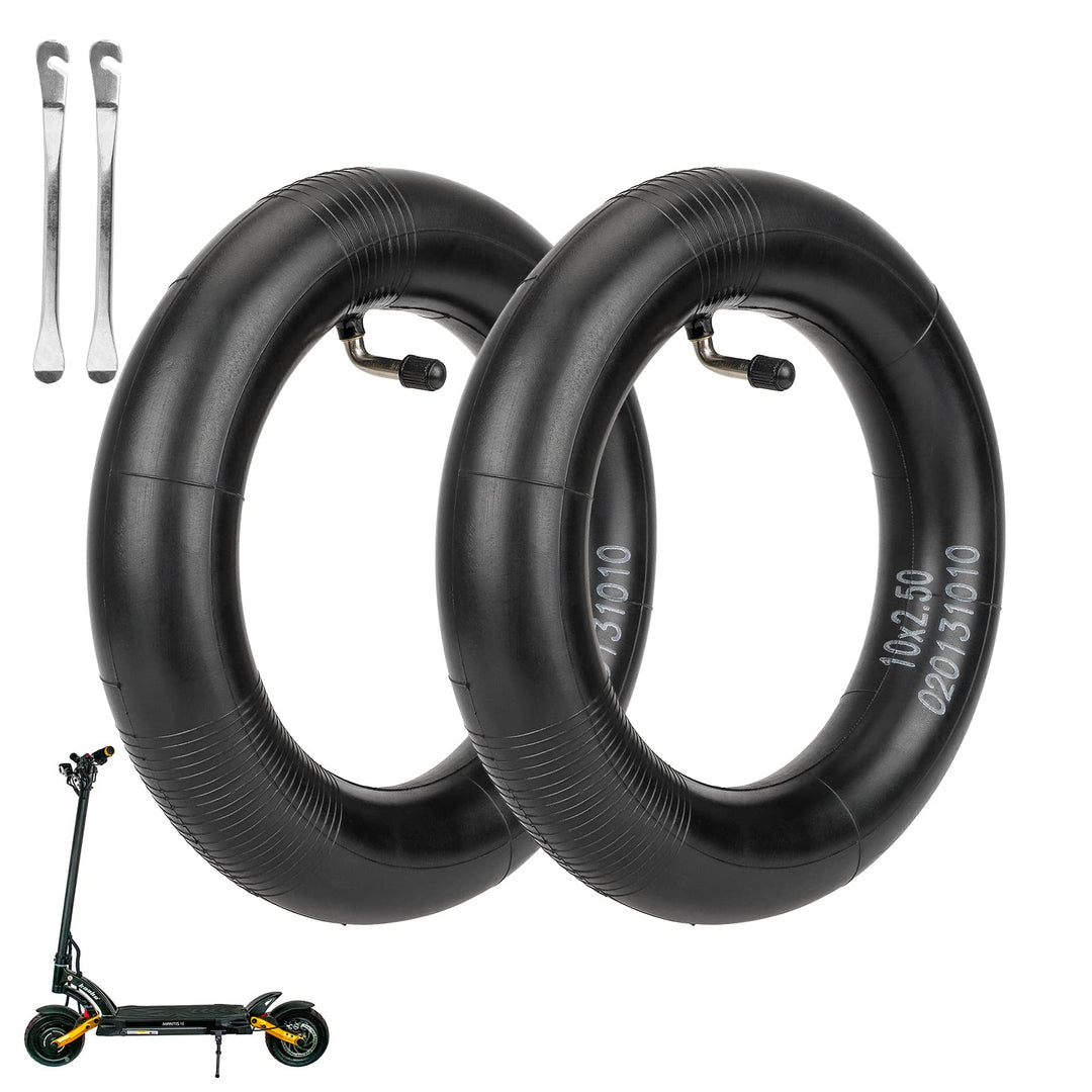 ulip (2 Pack 10x2.5 Ersatz-Innenschläuche mit 90 Grad für Nanrobot D4 Plus D6+ Gotrax Gmax Ultra Man