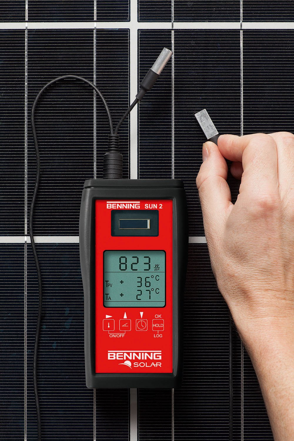 Benning SUN 2 Gerät zur Messung von Temperatur und Strahlung,