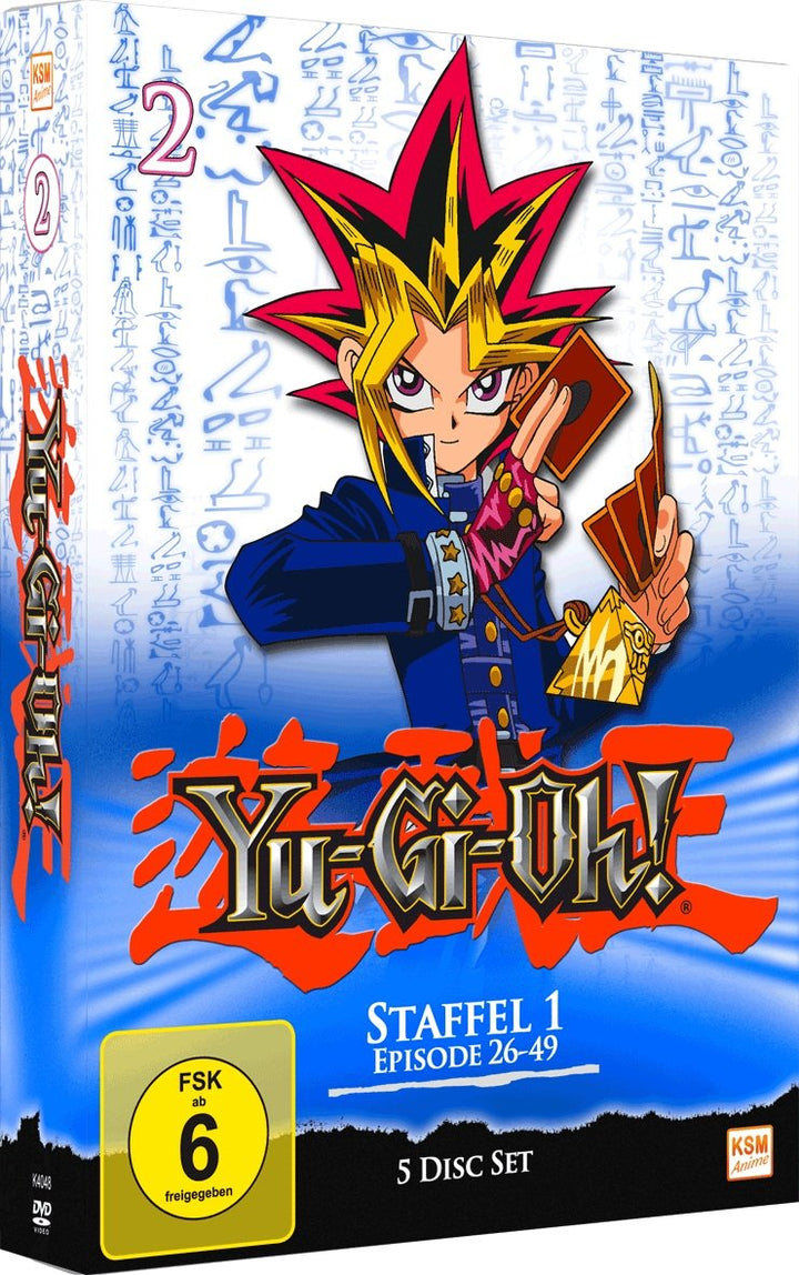 Yu-Gi-Oh! Staffel 1 - Episode 26-49 [5 DVDs], DVD