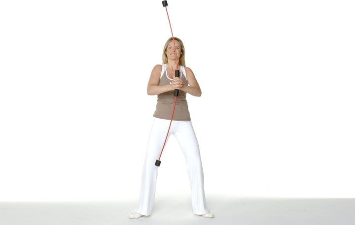 FLEXI-BAR INTENSIV, hochbelastbarer Schwingstab von Flexi-Sports mit Einführungs-DVD und Trainingspl