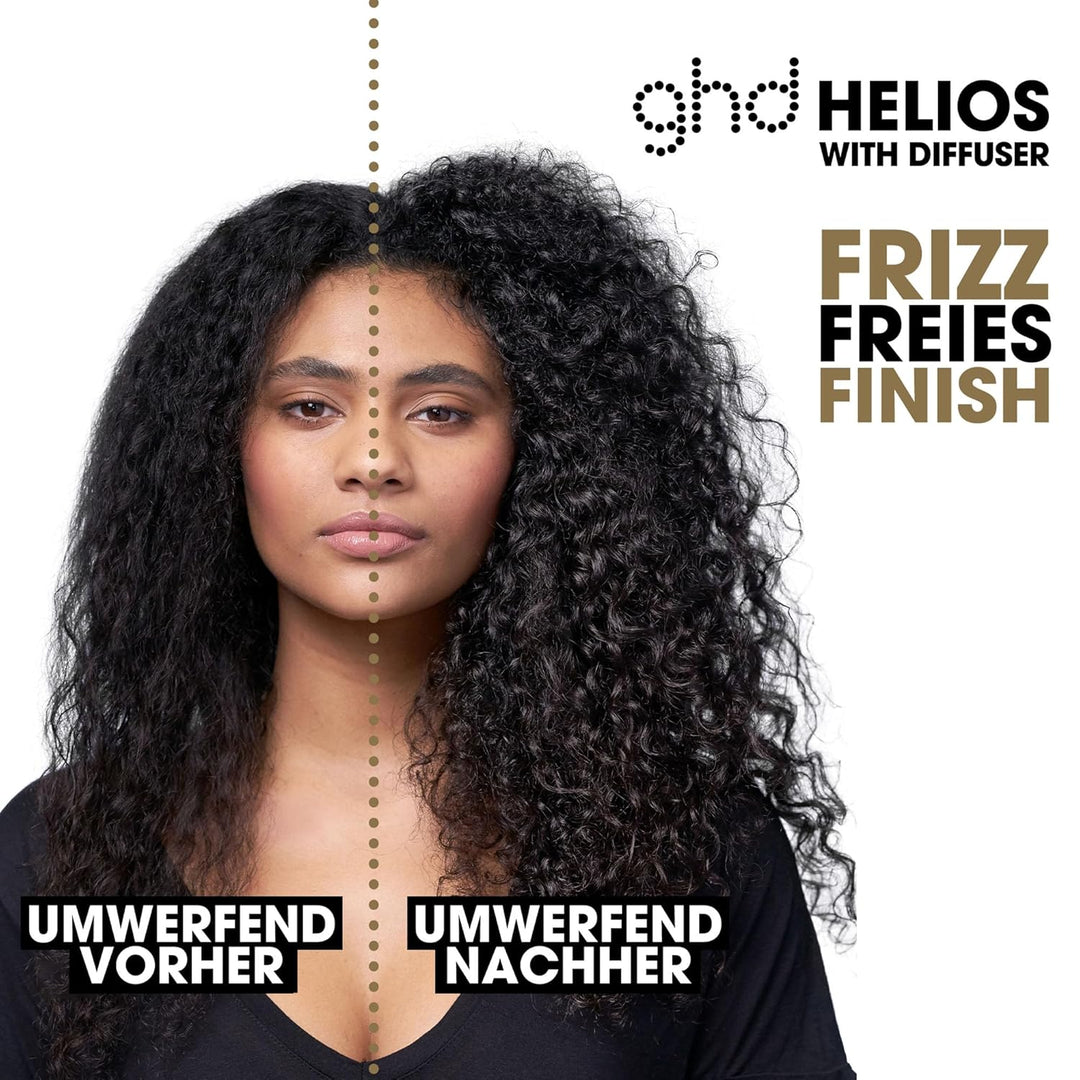 ghd helios Haartrockner, professioneller Haartrockner mit bürstenlosem Motor und Ionen Technologie D