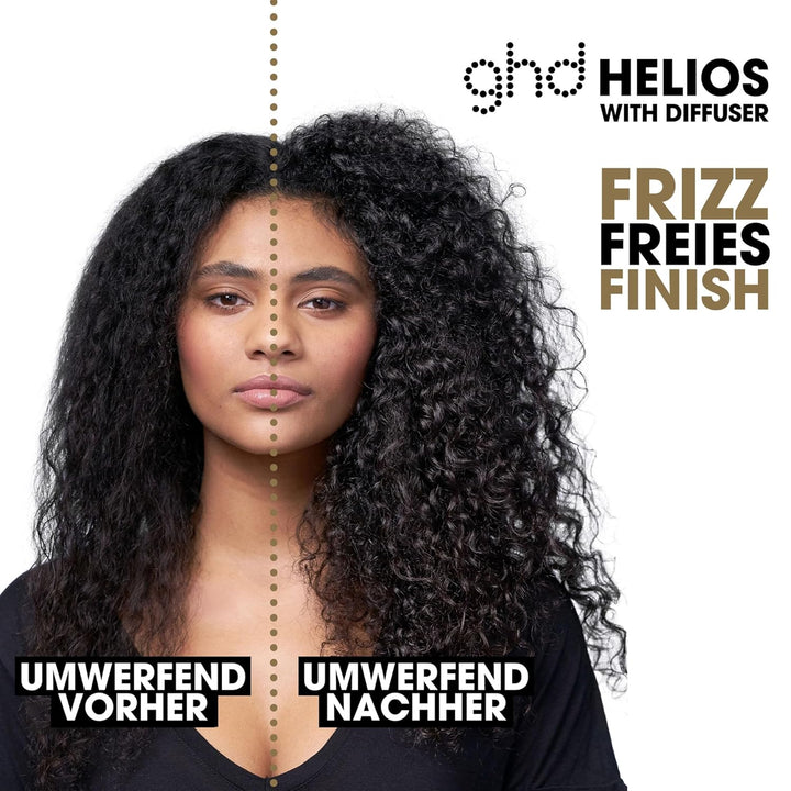 ghd helios Haartrockner, professioneller Haartrockner mit bürstenlosem Motor und Ionen Technologie D