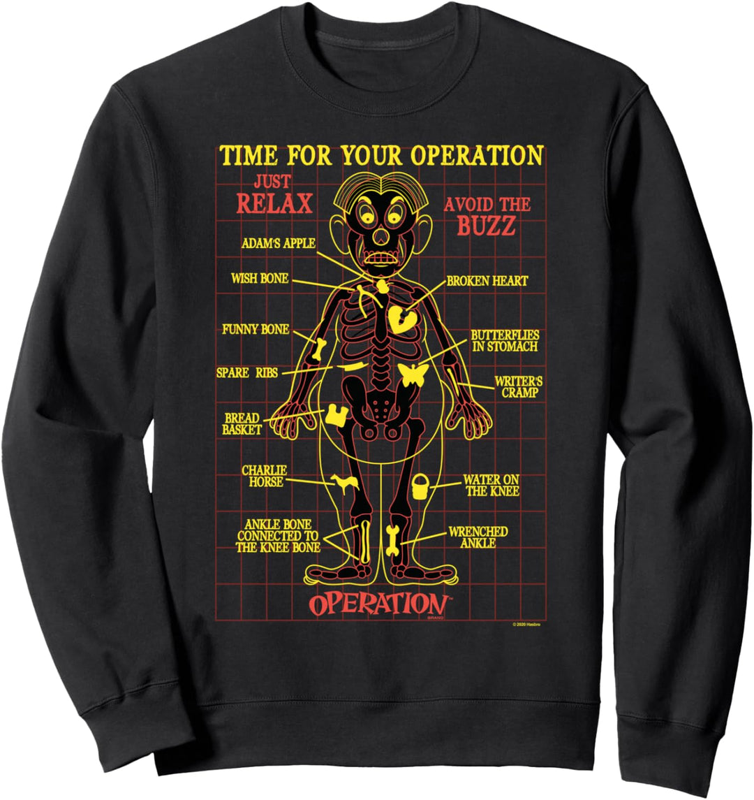 Hasbro Operation Schematic Sweatshirt
