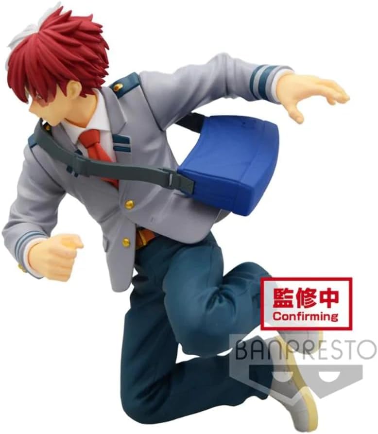 Banpresto My Hero Academia Shoto Todoroki Figur Bravegraf, 14 cm