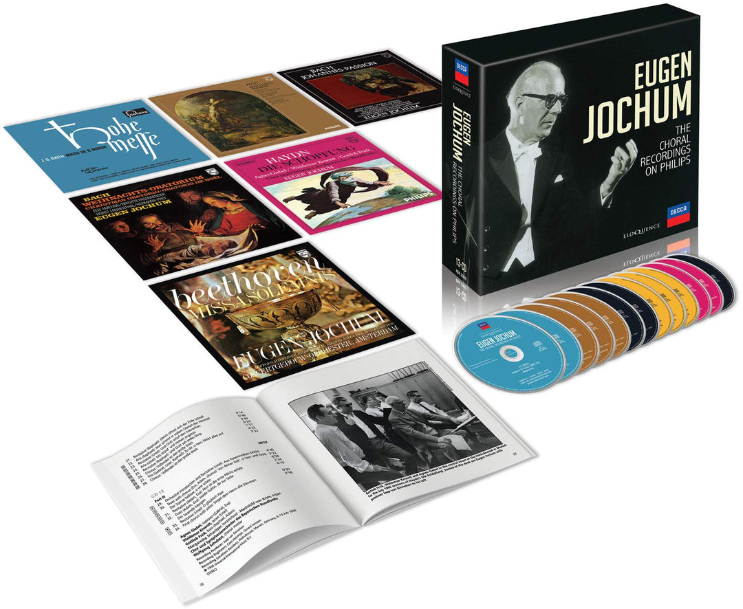 Die Chorwerke-Einspielungen auf Philips, Audio-CD