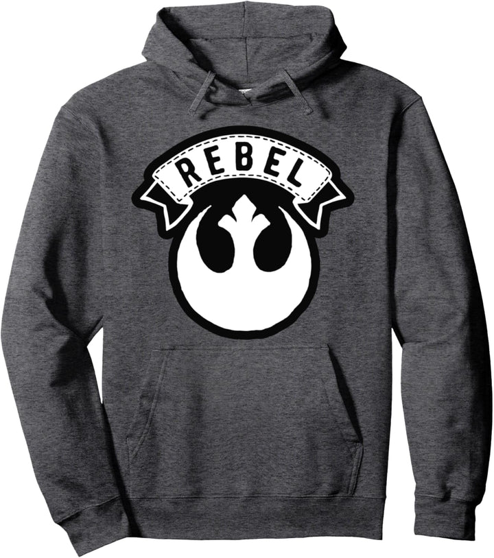Star Wars Rebel Stitched Logo Pullover Hoodie