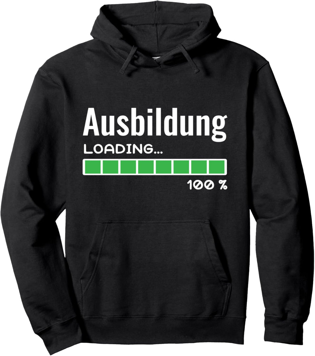 Ausbildung fertig Geselle Azubi Ladebalken Pullover Hoodie