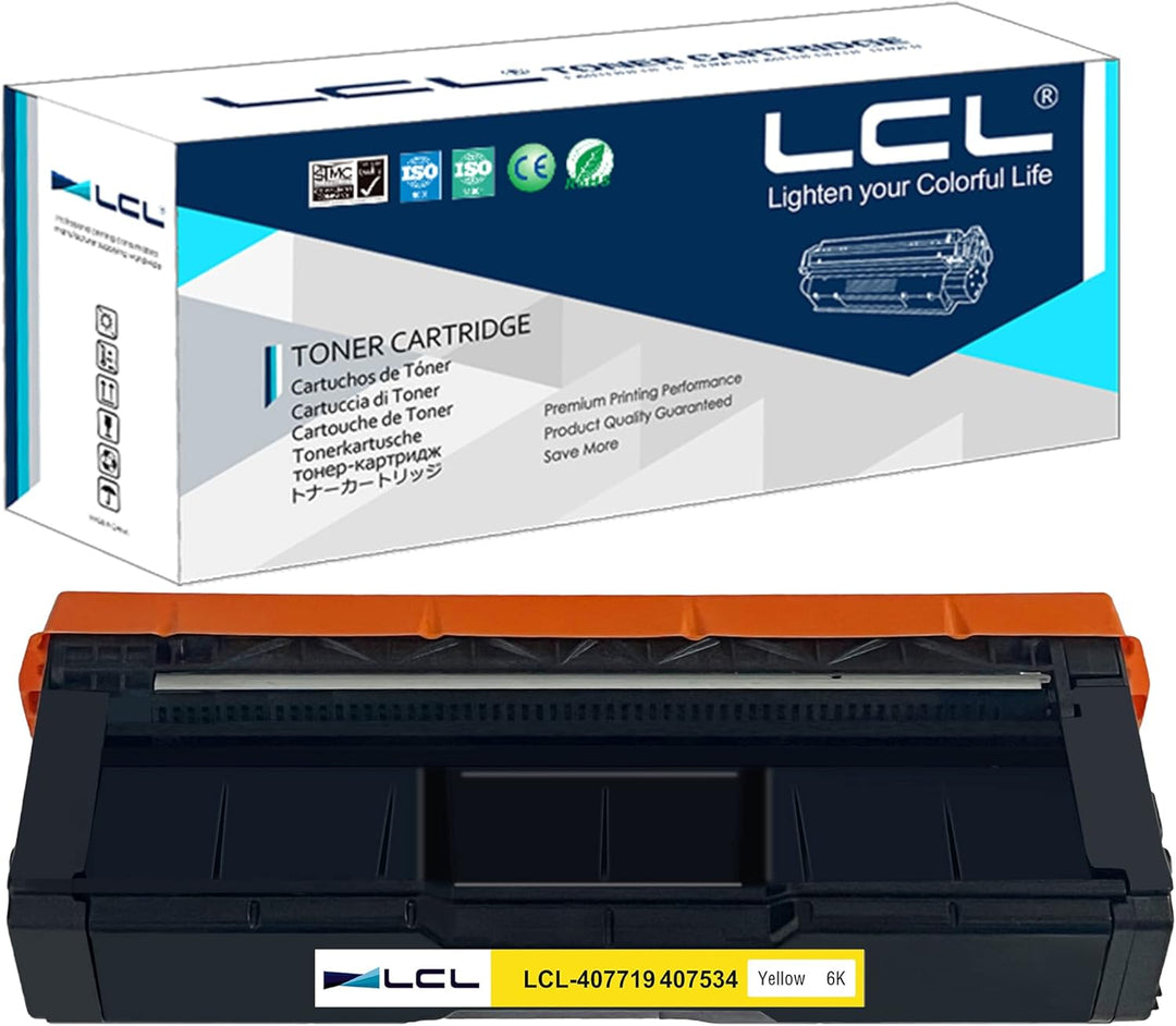 LCL Remanufactured Tonerkartusche 407719 407534 SP-C252E SP C252 SP C252DN SP C252SF SP C252SFw SP C