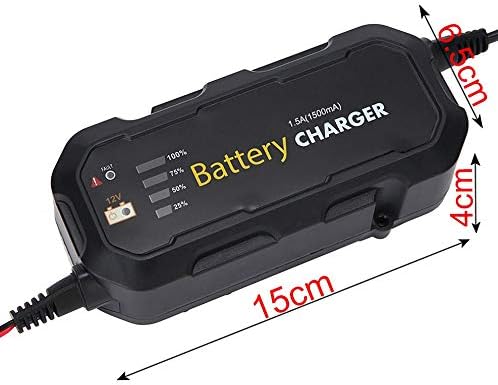 Motorrad Batterie Ladegerät BC2 Vollautomatisch 1.500mA