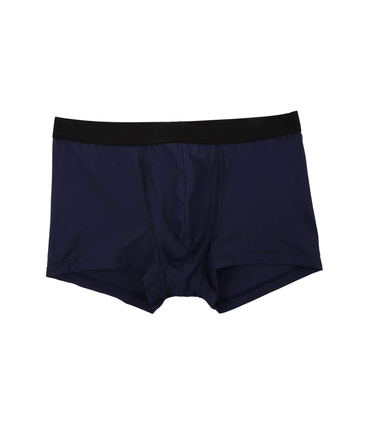 Hanro Herren Micro Touch Boxer Briefs L Blau (Midnight Navy 0593), L Blau (Midnight Navy 0593)