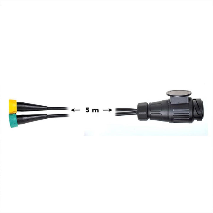 Kabelsatz 5M mit Stecker 13-polig und 2x Steckverbinder 5-polig 343088
