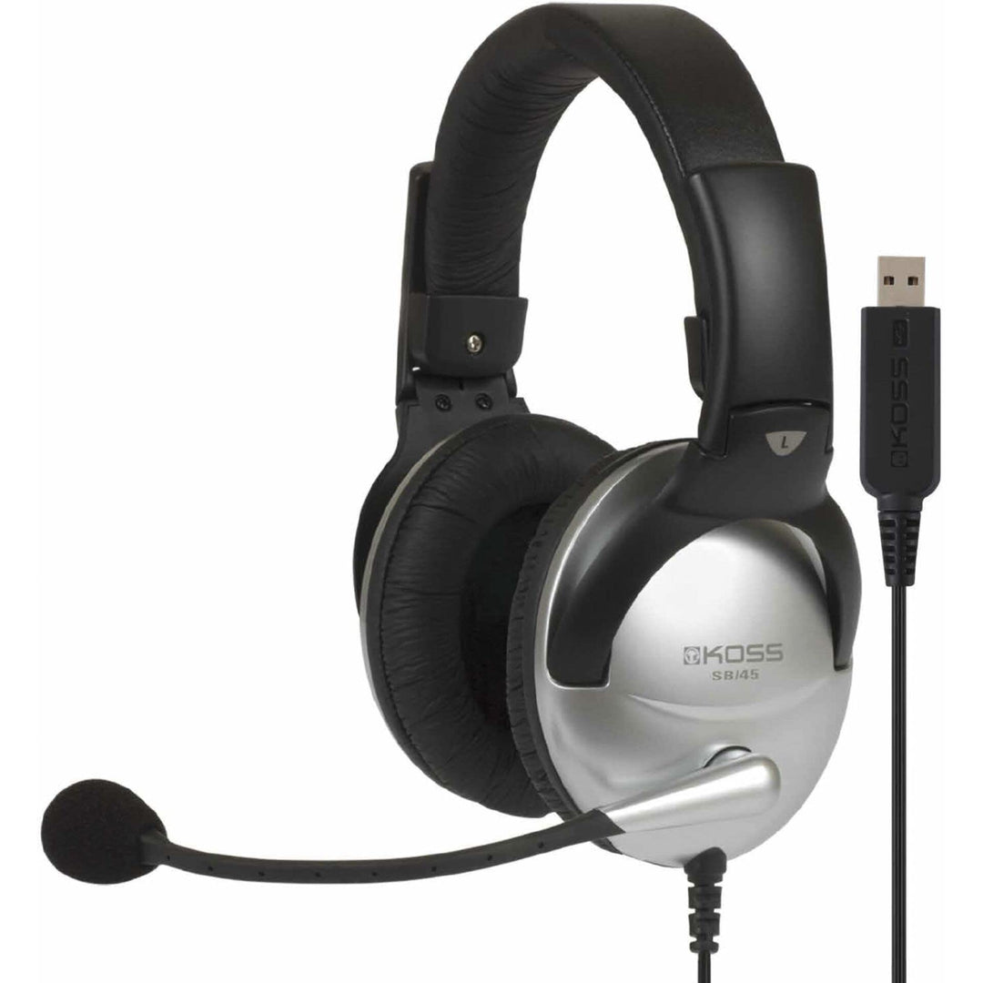 KOSS 178201 SB45USB Kopfhörer mit Mikrofon SB45-USB, SB45-USB