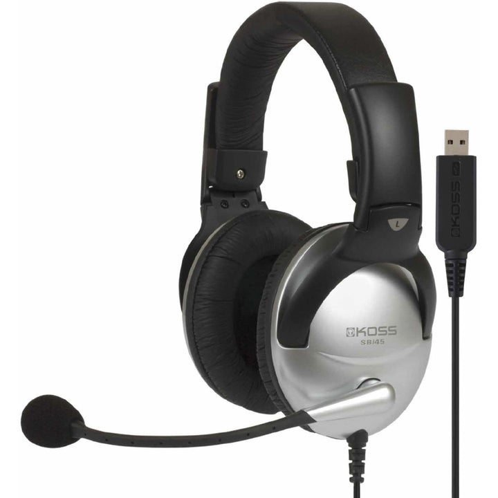 KOSS 178201 SB45USB Kopfhörer mit Mikrofon SB45-USB, SB45-USB