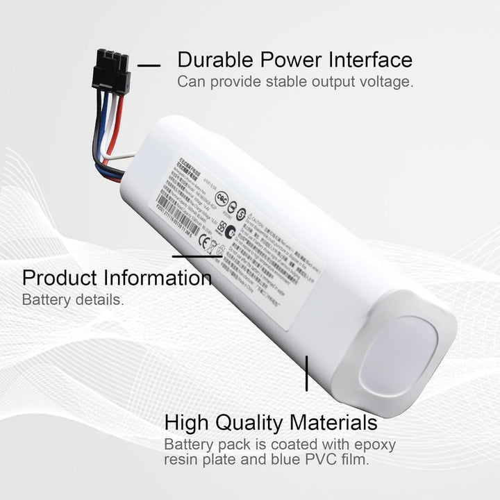 14,4 V 5600 mAh Akku kompatibel mit Dreame D9 F9 L10Pro L10Plus P2150 P2008 S10 S10 Pro S20 X10 X20