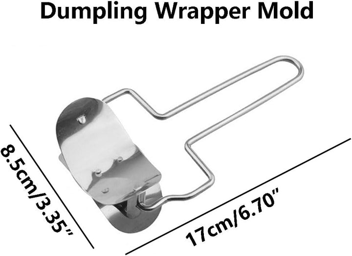 TopHomer 6er-Pack Knödelformer aus Edelstahl, Knödelformwerkzeuge, kleine und grosse Knödelform, Kuc