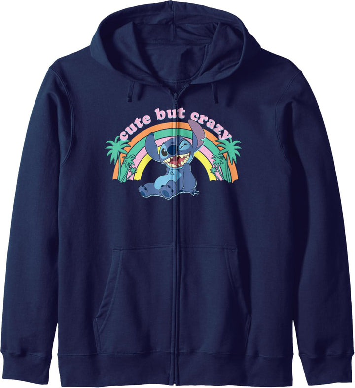 Disney Lilo & Stitch Cute But Crazy Stitch Kapuzenjacke