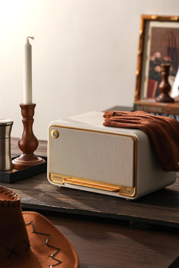 EDIFIER D32 Wireless Speaker, Hi-Res Audio, LDACAACALAC, Bluetooth V5.3, 60W(RMS), 2.1 Akustik Archi