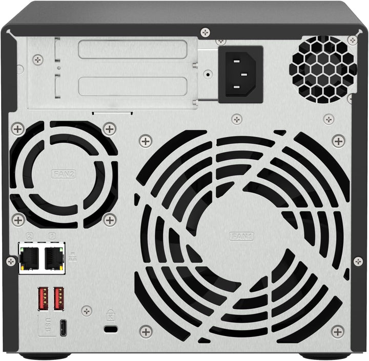Qnap NAS + Switch Bundle QNAP TS-473A + QSW-1105-5T | Upgrade to 2,5GbE Networking, 4-Bay 3,5"/2,5"-