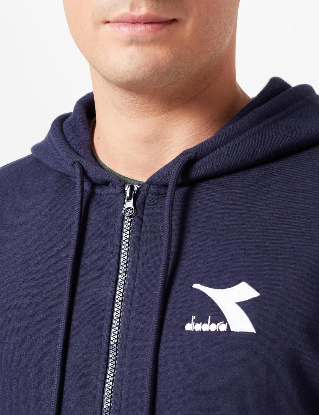 Diadora Herren Hoodie Fz Core Hoodie FZ CORE (1er Pack) M Blau, M Blau