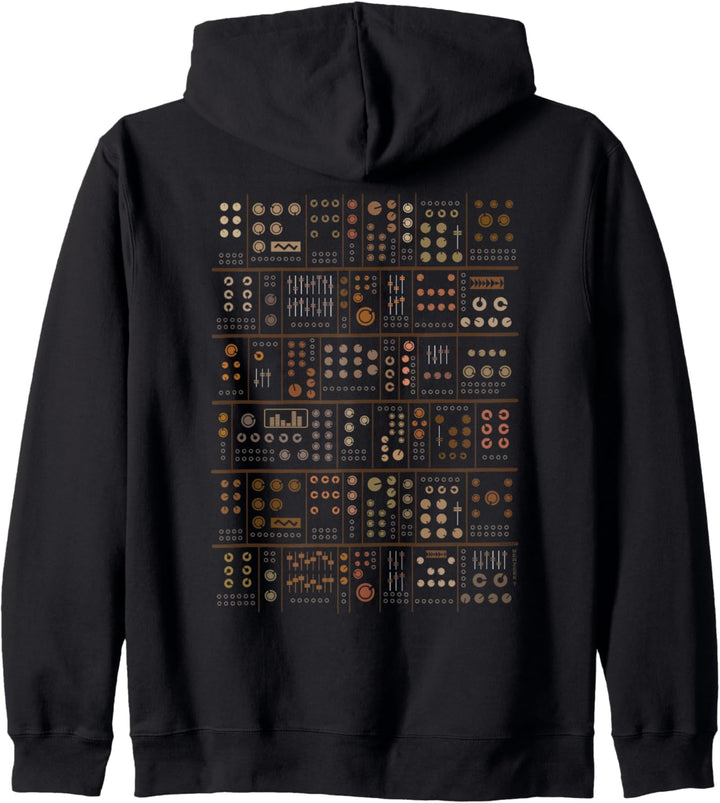 Modular Synthesizer Musiker Kapuzenjacke