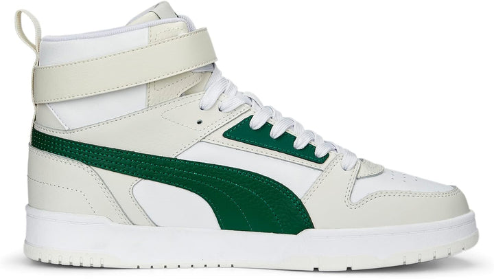 PUMA Herren Rbd Game Sneaker 39 EU Puma White Vine Vapor Gray Puma Gold, 39 EU Puma White Vine Vapor