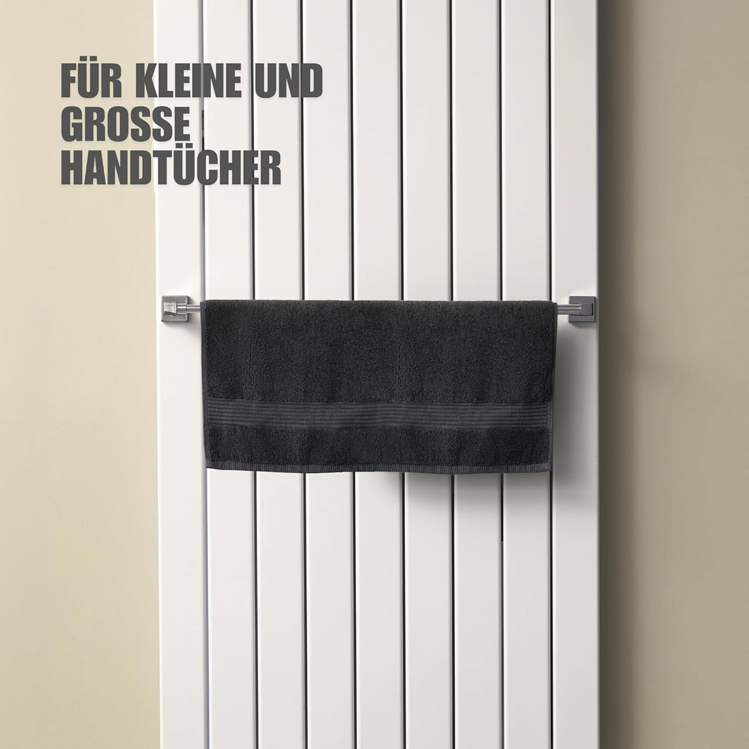 KRONWELL® Handtuchhalter Heizkörper - ausziehbar - Handtuchhalter Magnetisch - Badheizkörper Handtuc