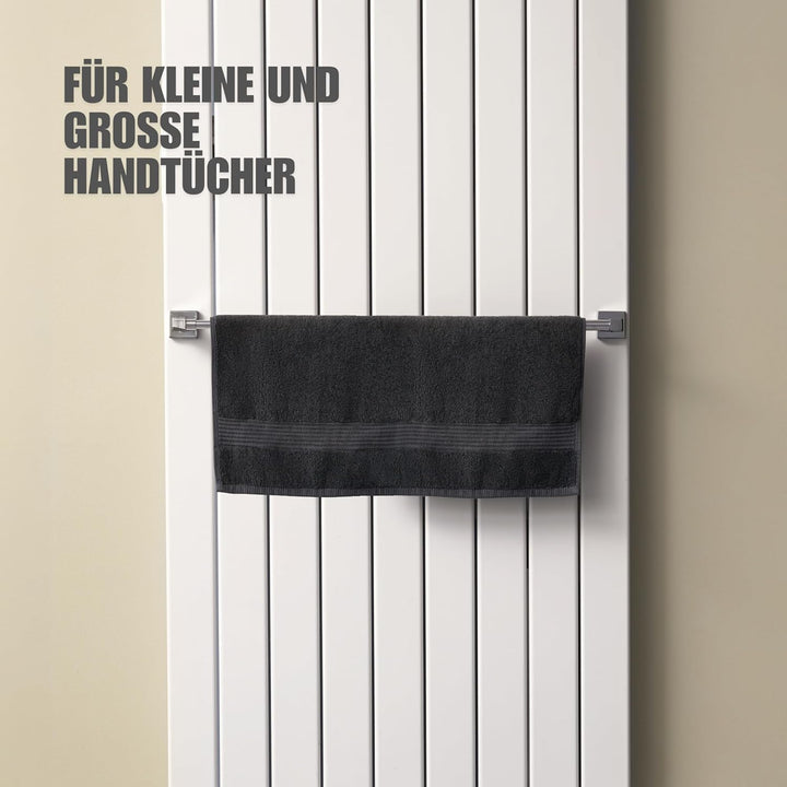 KRONWELL® Handtuchhalter Heizkörper - ausziehbar - Handtuchhalter Magnetisch - Badheizkörper Handtuc