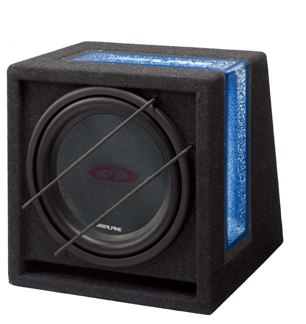Alpine SBG-844BR - Bassreflex-Subwoofergehäuse (4 Ohm)