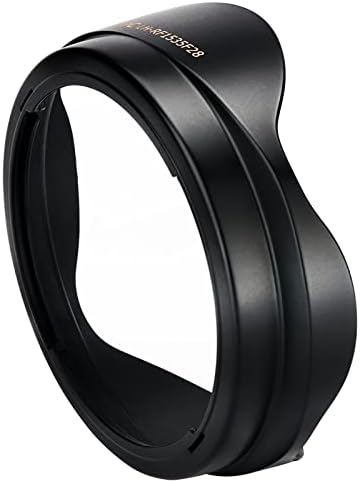 JJC Gegenlichtblende für Canon RF 15-35 mm f/2.8L is USM Objektiv auf Canon EOS R R3 R5 R6 RP Ra C70