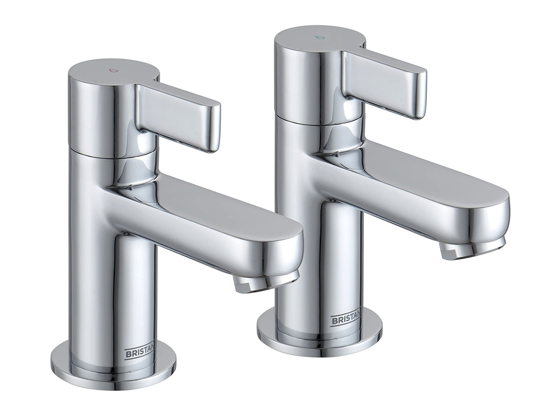 Bristan Waschbeckenarmatur, Messing, chrome, Basin Pillar, Basin Pillar