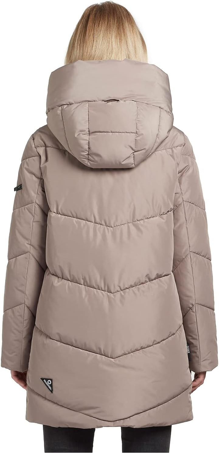 khujo The Jordis3 Frauen Winterjacke altrosa L 100% Polyester Basics, Casual Wear, Streetwear