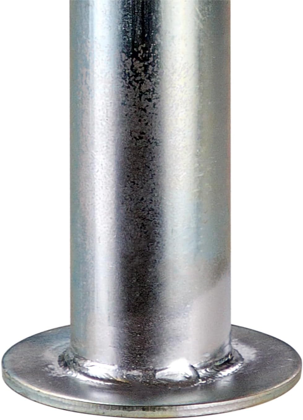 DEMA Anhängerstützen Set 2x70 cm mit Halterungen, Stützfuss, Stützen 450 kg, stabiles, dickwandiges