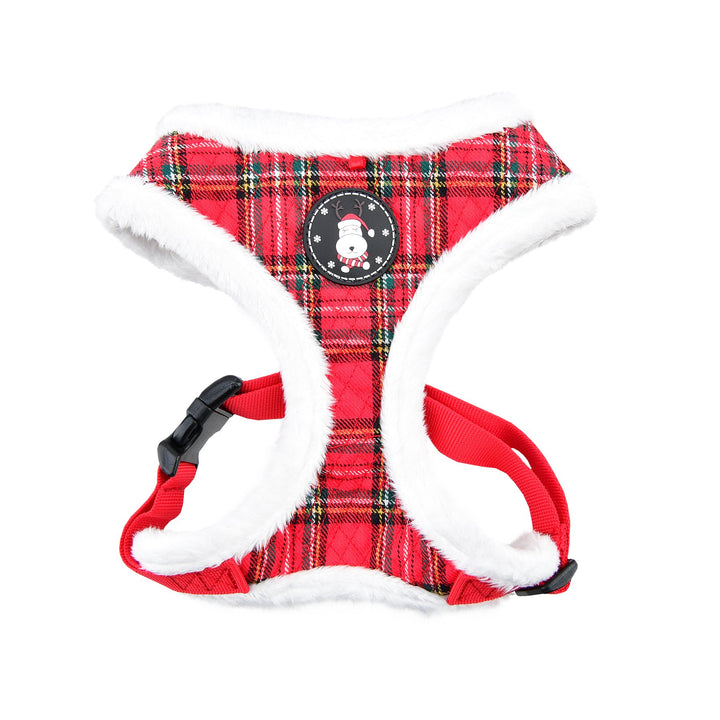 Puppia PAQD-AC1470 BLITZEN HARNESS A, M, karriert rot Rot Kariert M, Rot Kariert M