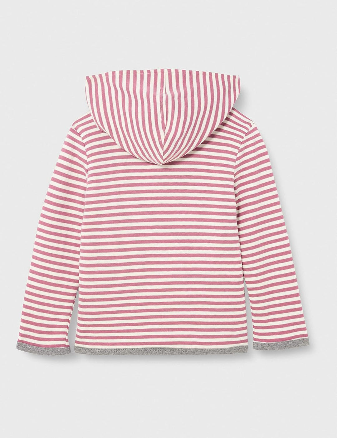 loud + proud Unisex Kinder Ringel, GOTS Zertifiziert Wendejacke 98-104 Grape, 98-104 Grape