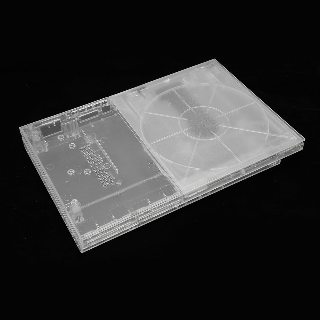 Ersatz Spielekonsolenschale für PS Slim, Transparente Spielekonsolenschale, Ersatzgehäuse mit Leicht