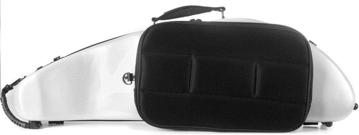 Geigenkoffer Glasfaser Safe Flight 4/4 special silver M-Case + Music bag