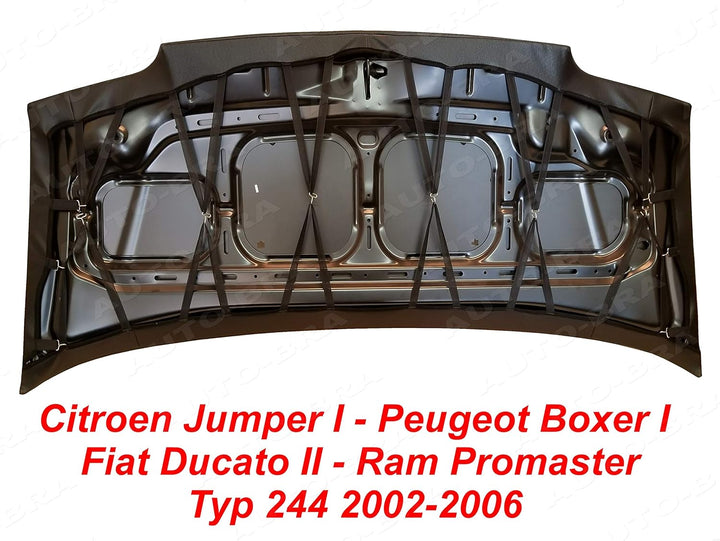 AB3-00393 Auto BRA Vollbra für die ganze Motorhaube kompatibel mit Fiat Ducato Peugeot Boxer Citroen