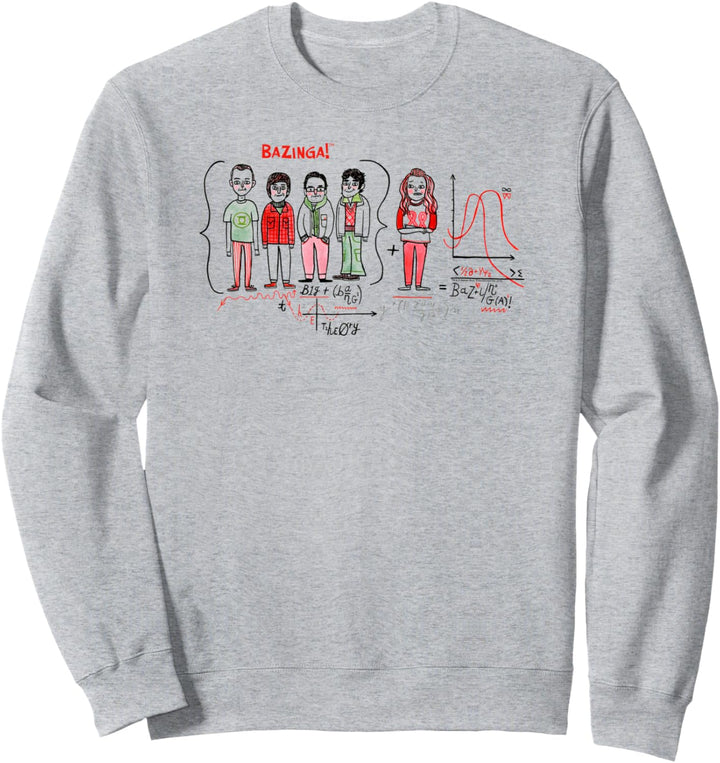 The Big Bang Theory Bazinga Equation Sweatshirt