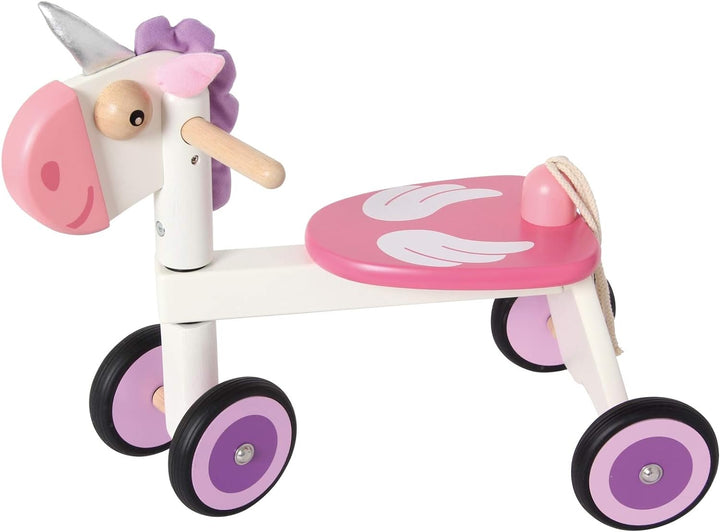 Bartl 111555 Rutscher Einhorn aus Holz, Spitzen Qualität