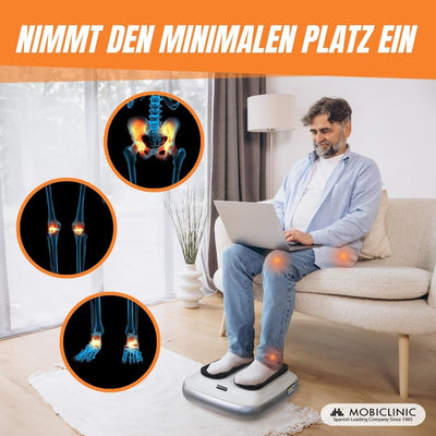 Mobiclinic, Beintrainer, Elektrisch, LegFit, Europäische Marke, Passive Gymnastik, Sitzend gehen, Fü