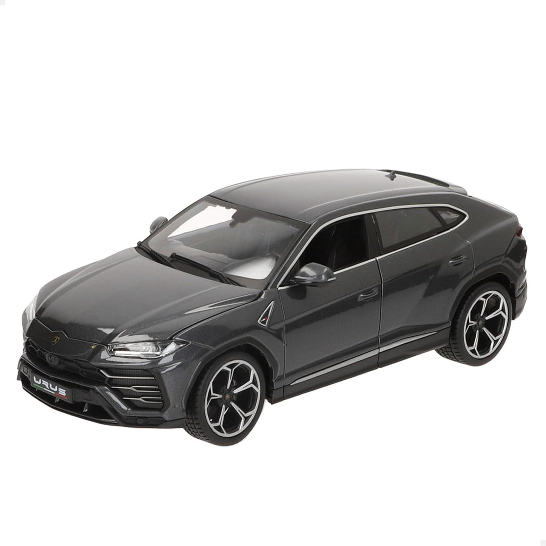 Bburago - 18-11042 Lamborghini Urus 1/18, Miniaturfahrzeug, Grau, Grau