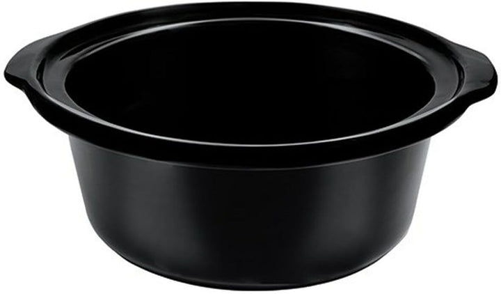 Camry Langsamkocher mit 4,7 l Fassungsvermögen, Keramiktopf, Deckel aus gehärtetem Glas, Warmhaltefu