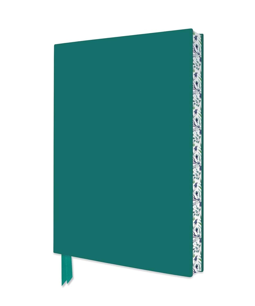 Teal Artisan Notebook (Flame Tree Journals): Unser hochwertiges, liniertes Blankbook mit Softcoverei