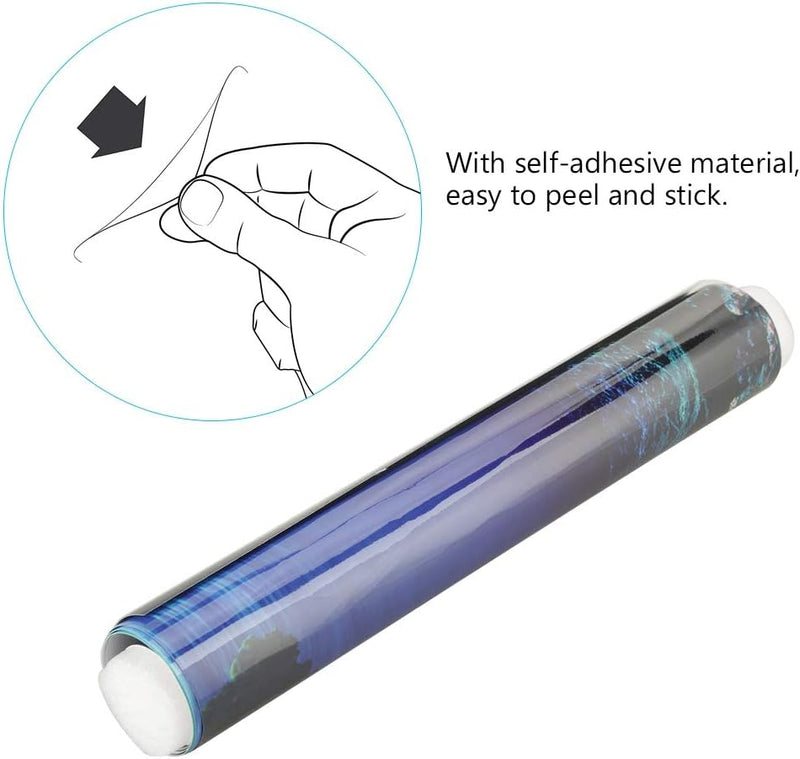 FILFEEL Aquarium Hintergrund Aquarium Dekorationen Bilder 3D Effekt PVC Adhesive Poster Unterwasserw
