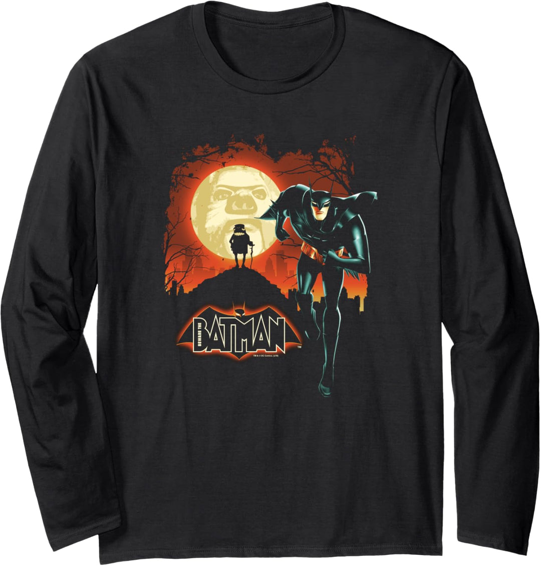 Beware the Batman Moon Langarmshirt