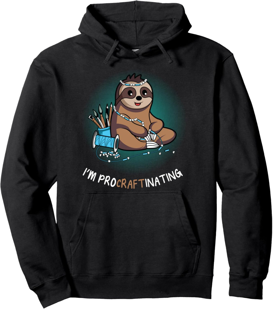 Procraftinating lustige Zauderer Pullover Hoodie